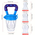 Silicon Baby Feeders Baby Food Feeder/Fruit Feeder Pacifier Baby Teething Toys